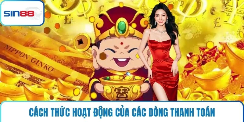 Cách thức hoạt động của các dòng thanh toán